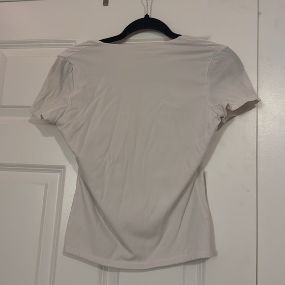 PUMIEY Women's Square Neck Short Sleeve T Shirts Sz M - Picture 3 of 3